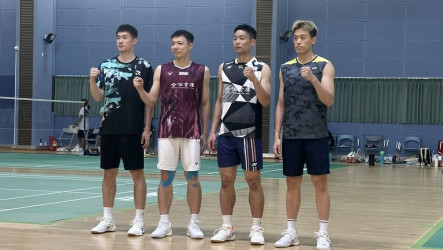 備戰名古屋亞運　羽球男單周天成、林俊易奪牌雙保險