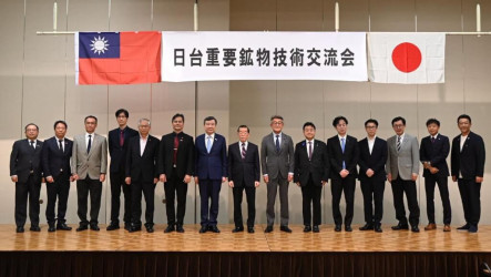 台日合作鋰電池回收廠　李逸洋籲擴大關鍵礦物合作