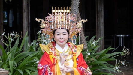 張秀卿首跨足戲劇飾演媽祖 酬勞全捐作慈善