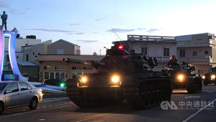 國軍聯合防禦操演　澎湖地區進行重要目標應援