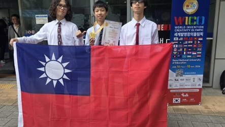 永慶高中AI特色班  勇奪韓國世界創新競賽銀牌
