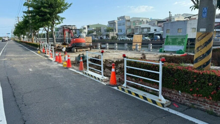 高雄茄萣區仁愛路箱涵受損　市府啟動2修復工程