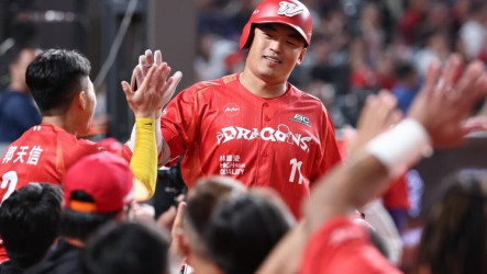 林智勝督促　朱育賢新人年起連11季雙位數全壘打