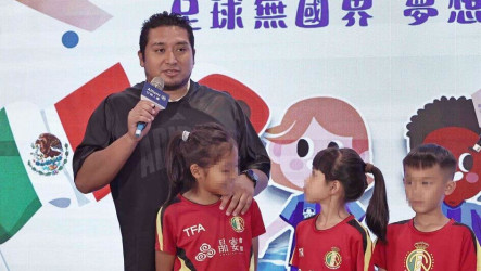 安聯小小世界盃　墨籍教頭來台12年盼孩童享受足球