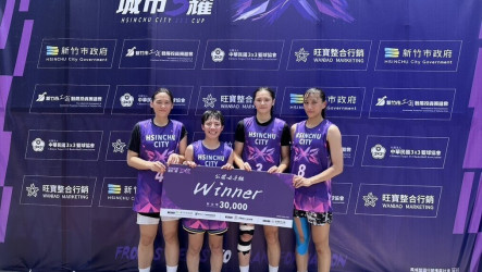 新竹3對3籃球決賽 竑凱運動x北市大公開女子組封后