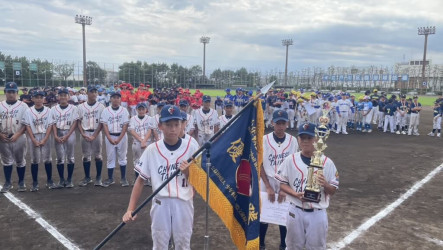 世界少年軟式棒球錦標賽  台灣擊敗日本奪冠軍金盃