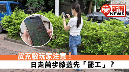 皮克敏玩家注意！ 日走萬步膝蓋先「罷工」？