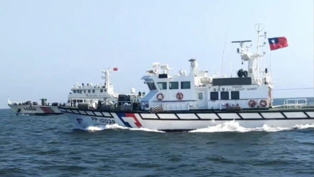 中國4海警假借巡查侵擾金門  海巡監控驅離