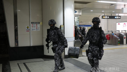 漢光演習　憲指部實施北捷地下路線運補任務演練