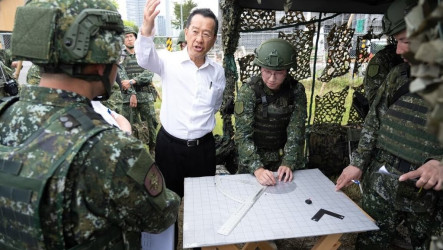 顧立雄視導大台北漢光演習　期許將經驗轉化國安戰力