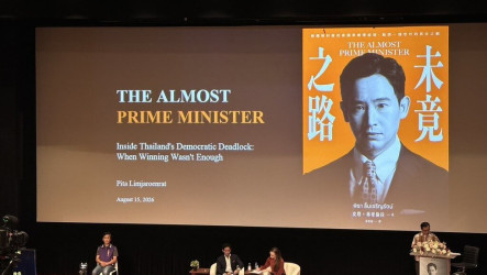 皮塔高雄談民主發展：不參與政治 政治就會控制你