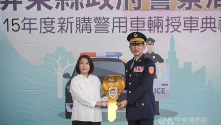 屏東縣新購警用車32輛　警車逾齡比約30%