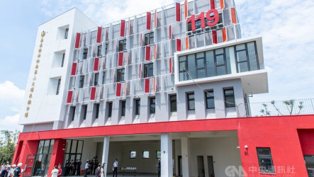 嘉縣消防局民雄分隊新廳舍將完工　增設社區活動中心