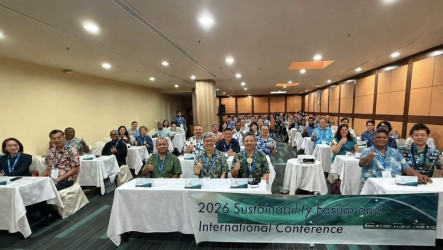 國際永續論壇帛琉登場　陳建仁與12國學者探討健康照護