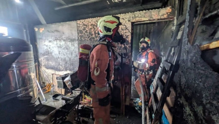 新竹市北區住宅火警　消防人員助3人安全逃生