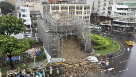 台南古蹟大東門局部崩落　市府啟動監測強化防護