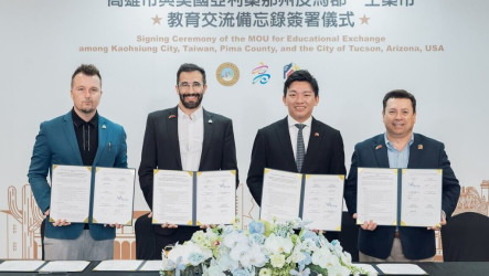 高雄與美國姊妹市再簽教育MOU　深化科技教育合作