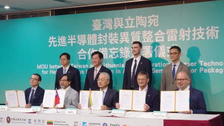 布局半導體先進封裝雷射技術　台灣擴大與立陶宛合作