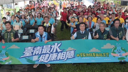 台南水質監測競賽43志工隊參與　1個月比高下