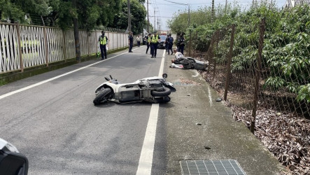 屏東毒駕男拒捕衝撞　1警傷、犯嫌遭壓制