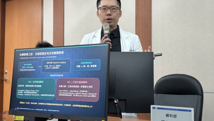 巨瘤吃掉半顆眼睛　北榮高難度手術成功保眼球