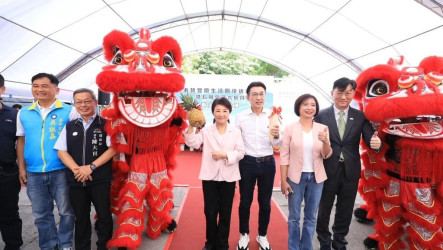 東豐快速道路第2標開工  盧秀燕、江啟臣、何欣純同台