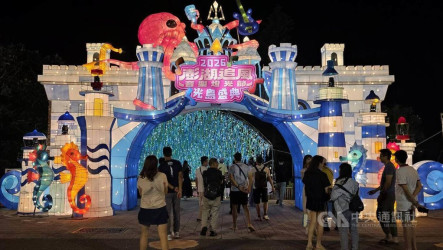 澎湖追風音樂燈光節晚間試燈　9/12浪漫登場