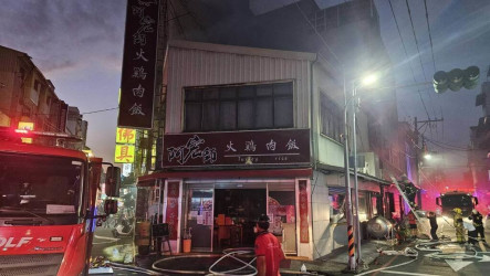 嘉義阿宏師火雞肉飯火警  及時疏散人員