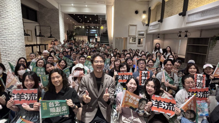 沈伯洋訪東京與青年交流  暢談取經日本與台北願景