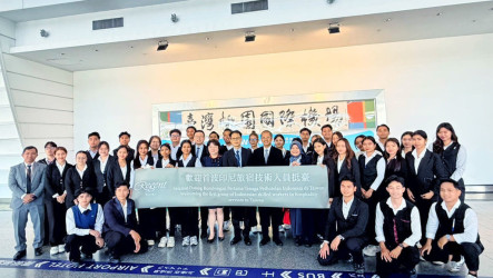 勞動部首批35名印尼技術人力抵台　旅宿業者獲多元即戰力