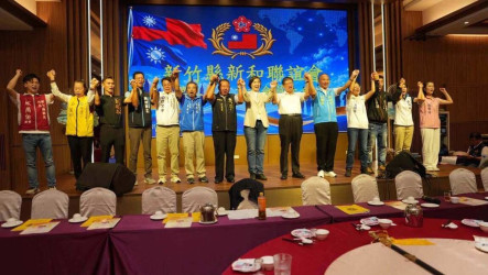 楊文科促藍營團結　籲力挺徐欣瑩吳旭智