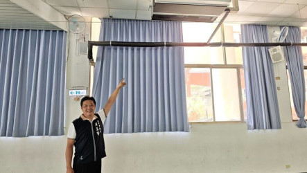 台中潭子國小阿公級冷氣耗電難維修　汰換後近千名學生受惠