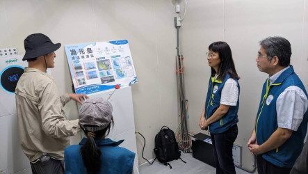國家級海洋雷達網逐步成形　漁光島測站進入測試階段