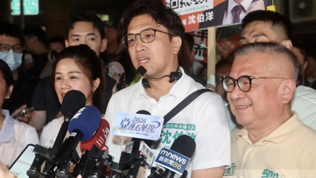 蔣萬安妻曾提中華台北　沈伯洋：選舉不用討論家人