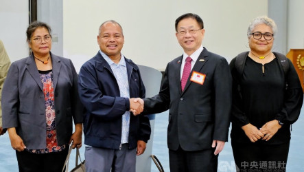 帛琉副總統歐宜樓訪台　將出席世界防災管理聯盟啟動儀式