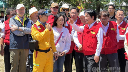 賴總統：災害沒國界　18國家參與大規模震災演練觀摩