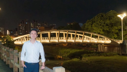 鄭朝方端竹縣水岸治理藍圖　生態工法打造親水空間
