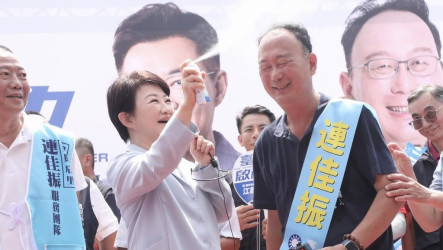 飛澎湖助選　盧秀燕：外島也很重要、以民為念者都當選