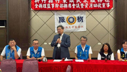 楊文科籲藍營團結挺徐欣瑩　延續竹縣建設升級福利