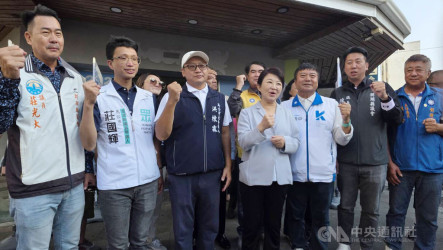 盧秀燕赴澎湖為陳振中助選　盼選出好縣長