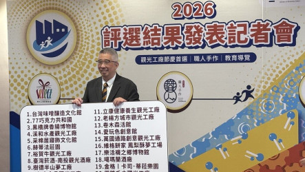 115年觀光工廠特色評選揭曉　33家入選