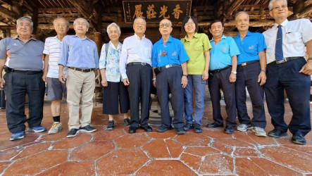 推動鹿港龍山寺修建　施振榮籌組委員會整合各界意見
