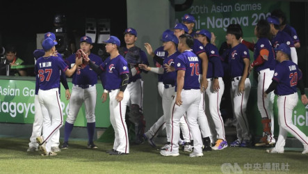亞運棒球台灣打線遭封鎖　0比5不敵韓國吞首敗