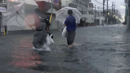 颱風杜鵑豪雨重創日本關東  土石流釀2失聯1重傷