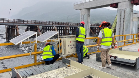 馬太鞍溪堰塞湖洪災週年　成大安裝泥沙監測系統建科學依據