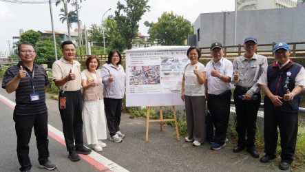 王美惠爭取嘉市維新支線2期工程　邀部會考察
