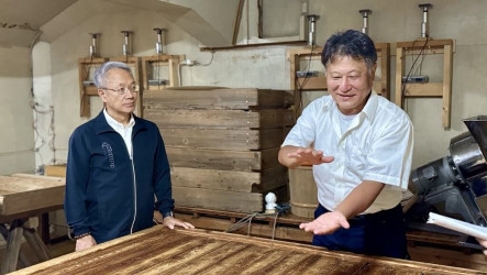 宜蘭酒米跨海運抵日本釀造　首批微氣泡清酒12月完成
