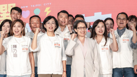 蕭副總統見證　蘇巧慧競總幹部400多人受證