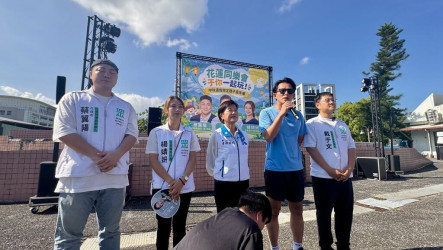 黃國昌花蓮輔選2度與藍營參選人同框　藍白合引討論