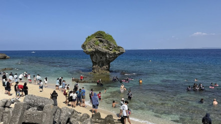 中秋連假好天氣小琉球、墾丁湧人潮　業者盼國旅維持動能